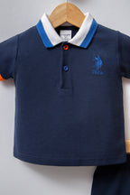 U.S. Polo Assn. Erkek Bebek Lacivert Bebek Takım