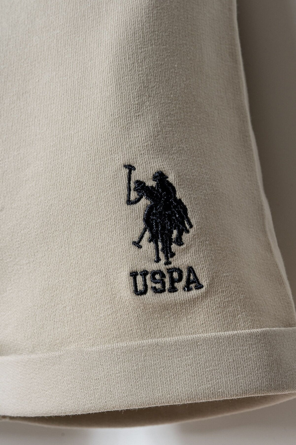 U.S. Polo Assn. Erkek Bebek Bisiklet Yaka Nakışlı Yazlık Regular Fit Gri Bebek Takımı USB2865-C-V1