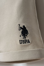 U.S. Polo Assn. Erkek Bebek Bisiklet Yaka Nakışlı Yazlık Regular Fit Gri Bebek Takımı USB2865-C-V1