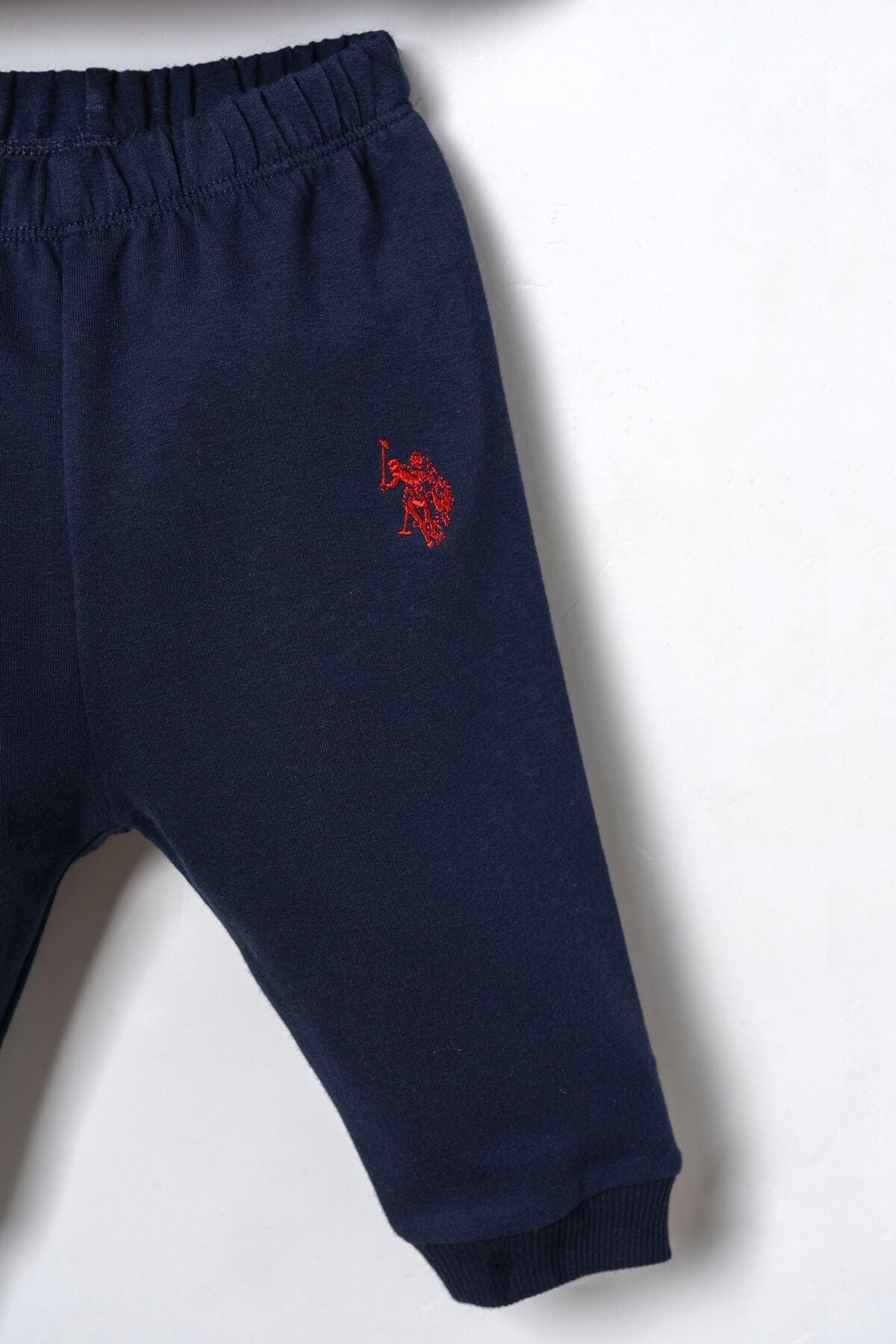 U.S. Polo Assn. Erkek Bebek Baskılı Kırmızı Uzun Kol Pijama Takım USB3163-C-V1