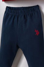 U.S. Polo Assn. Erkek Bebek Baskılı Kırmızı Uzun Kol Pijama Takım USB3175-C-V1