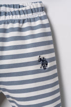 U.S. Polo Assn. Erkek Bebek Baskılı Lacivert Uzun Kol Pijama Takım USB3162-C-V2