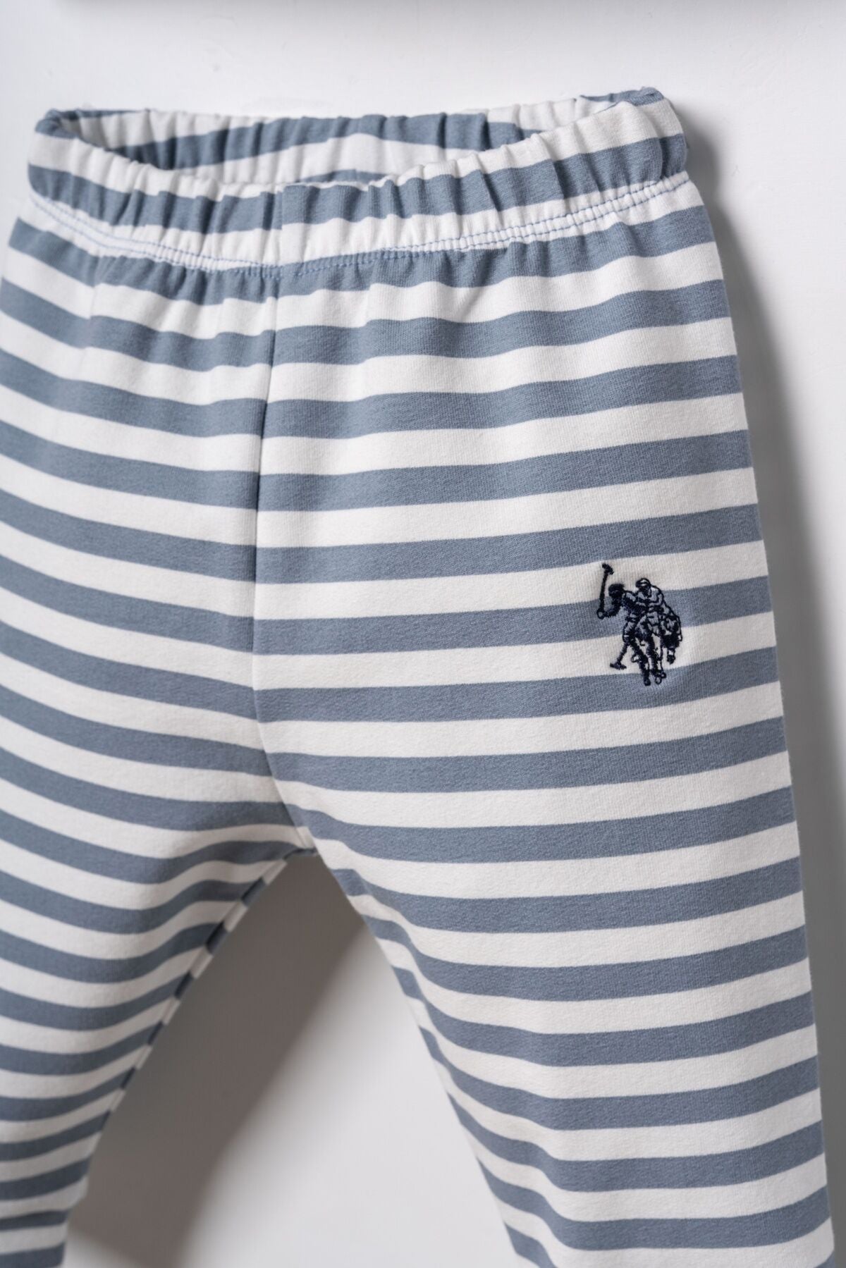 U.S. Polo Assn. Erkek Bebek Baskılı Lacivert Uzun Kol Pijama Takım USB3162-C-V2