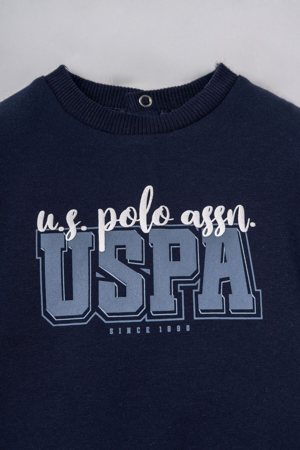 U.S. Polo Assn. Erkek Bebek Baskılı Lacivert Uzun Kol Pijama Takım USB3162-C-V2