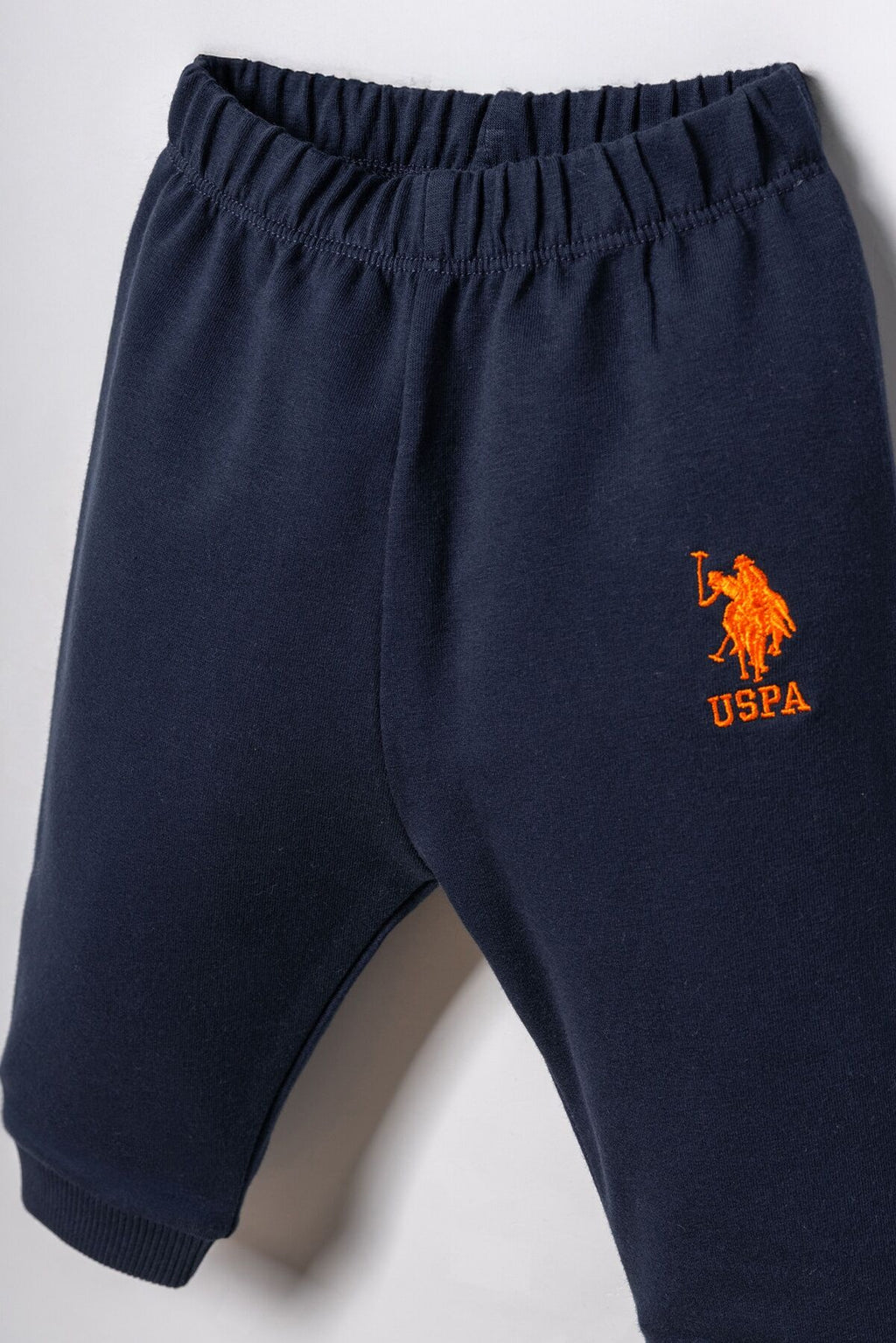 U.S. Polo Assn. Erkek Bebek Baskılı Mavi Uzun Kol Pijama Takım USB3165-C-V1