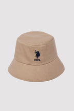 U.S. Polo Assn. Erkek Bebek Nakışlı Yazlık Regular Fit Bej Şapka USB2944-C-V3