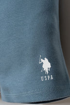 U.S. Polo Assn. Erkek Bebek Bisiklet Yaka Nakışlı Yazlık Regular Fit Beyaz Bebek Takımı USB2855-C-V1