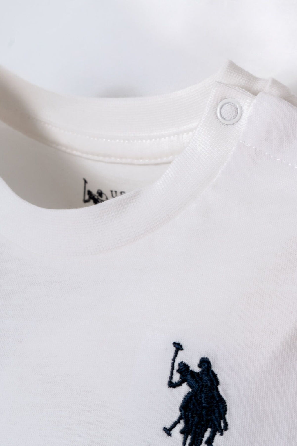 U.S. Polo Assn Erkek Bebek Beyaz 2 Li Takım
