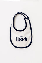U.S. Polo Assn. Erkek Bebek Bisiklet Yaka Nakışlı Yazlık Regular Fit Beyaz Hastane Çıkışı USB2858-C-V1