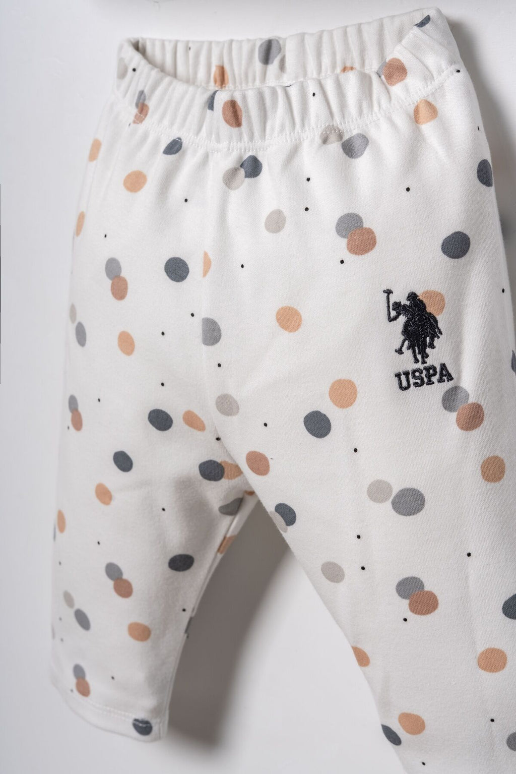 U.S. Polo Assn. Erkek Bebek Beyaz Gömlek Pijama Takımı USB3107-C-V1