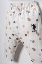 U.S. Polo Assn. Erkek Bebek Beyaz Gömlek Pijama Takımı USB3107-C-V1