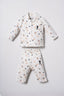 U.S. Polo Assn. Erkek Bebek Beyaz Gömlek Pijama Takımı USB3107-C-V1
