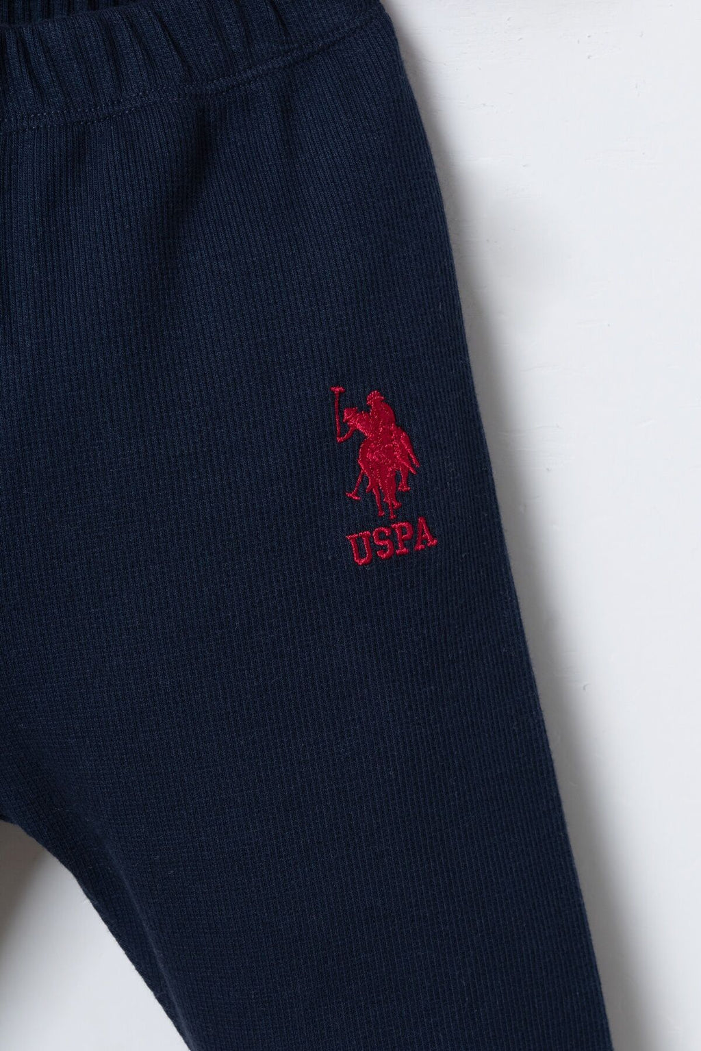 U.S. Polo Assn. Erkek Bebek Beyaz Hırkalı Takım USB3186-C-V1