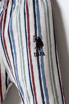 U.S. Polo Assn. Erkek Bebek Bisiklet Yaka Nakışlı Yazlık Regular Fit Bordo Bebek Takımı USB2879-C-V1