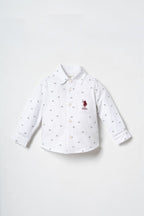 U.S. Polo Assn. Erkek Bebek Cute Fox Antrasit Uzun Kol Pijama Takım USB3149-C-V1