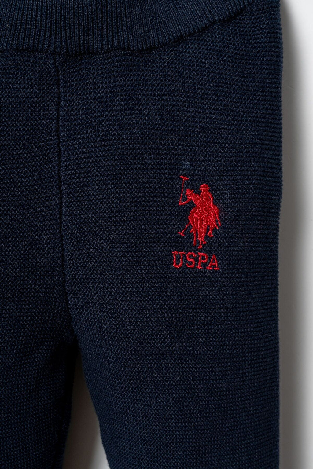 U.S. Polo Assn. Erkek Bebek Düğme Detaylı Lacivert Uzun Kol Pijama Takım USB3129-C-V1