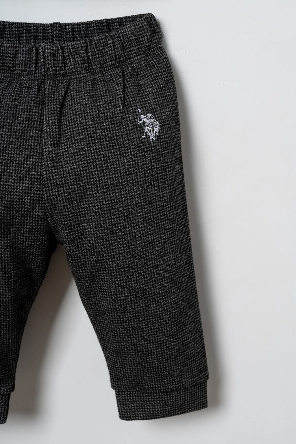 U.S. Polo Assn. Erkek Bebek Düğmeli Yaka Bordo Uzun Kol Pijama Takım USB3151-C-V1