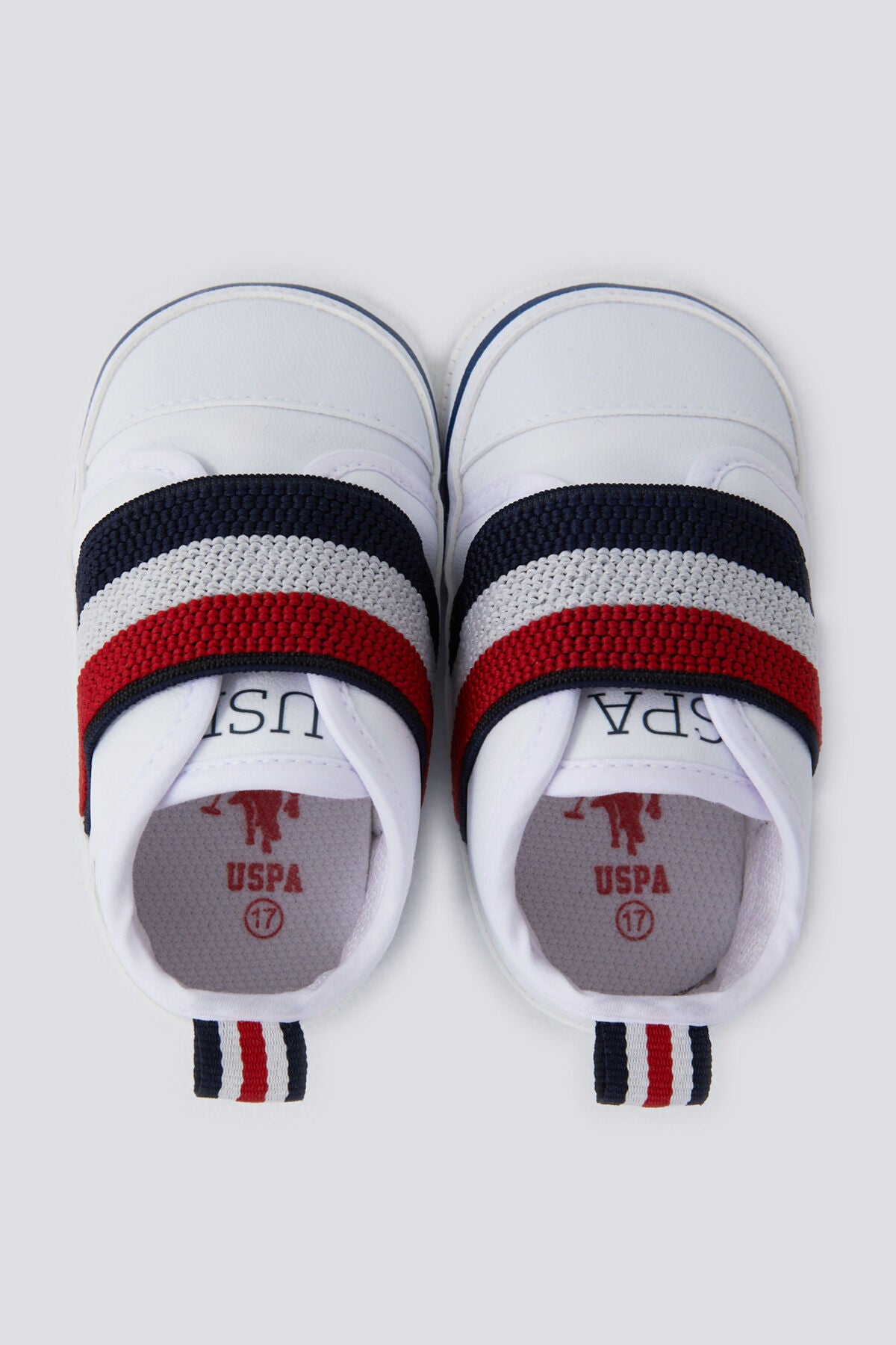 U.S. Polo Assn. Erkek Bebek Pigment Baskılı Yazlık Regular Fit Krem Ayakkabı USB1301-B-V2