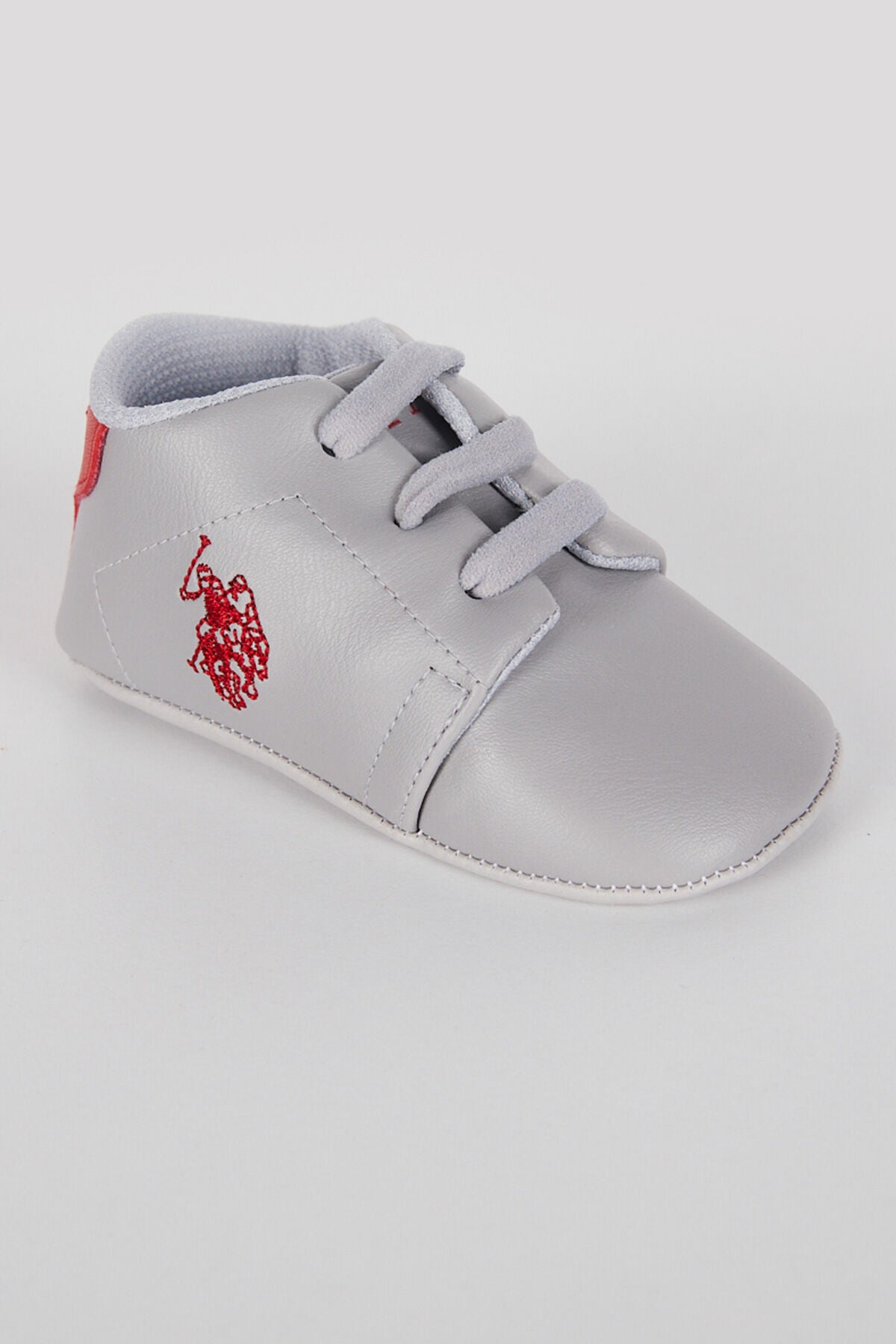 U.S. Polo Assn. Erkek Bebek Pamuklu Pigment Baskılı Yazlık Regular Fit Gri Ayakkabı USB1308-B-V1 Ürün ana görseli