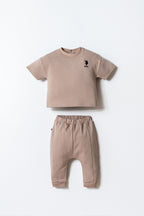 U.S. Polo Assn Erkek Bebek Kahverengi 2 Li Takım