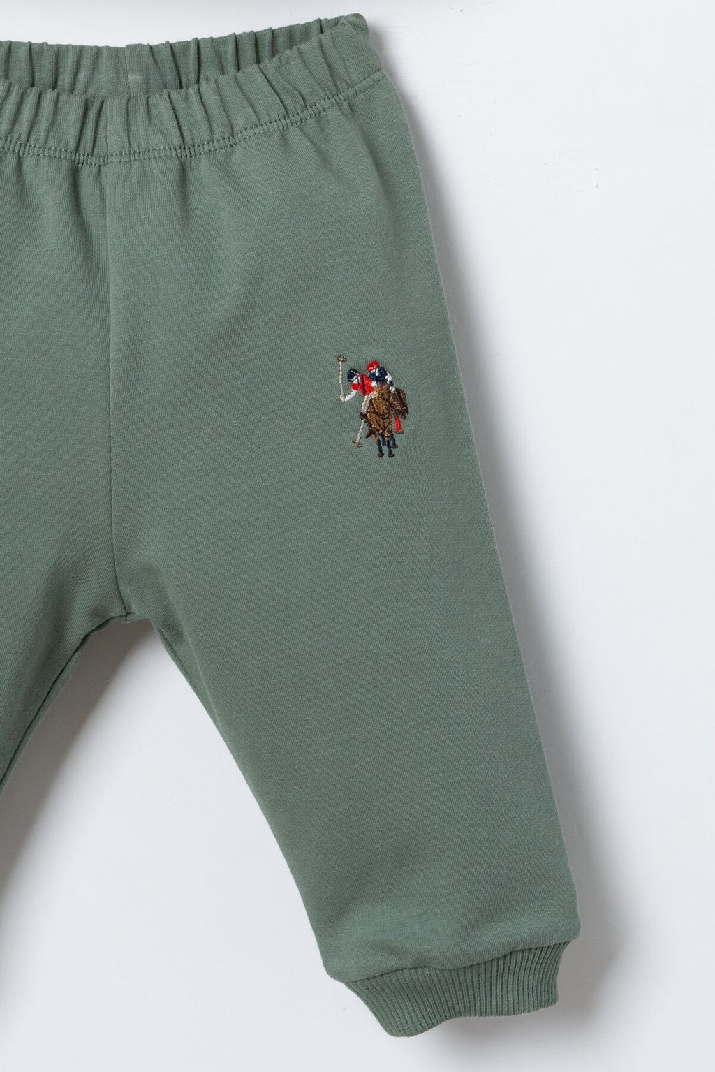U.S. Polo Assn. Erkek Bebek Kapüşonlu Beyaz Uzun Kol Pijama Takım USB3178-C-V2