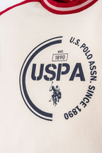 U.S. Polo Assn. Erkek Bebek Bisiklet Yaka Nakışlı Yazlık Regular Fit Kırmızı Bebek Takımı USB2864-C-V2