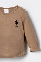 U.S. Polo Assn. Erkek Bebek Krem-Lacivert 2 Li Takım USB3119-C-V1