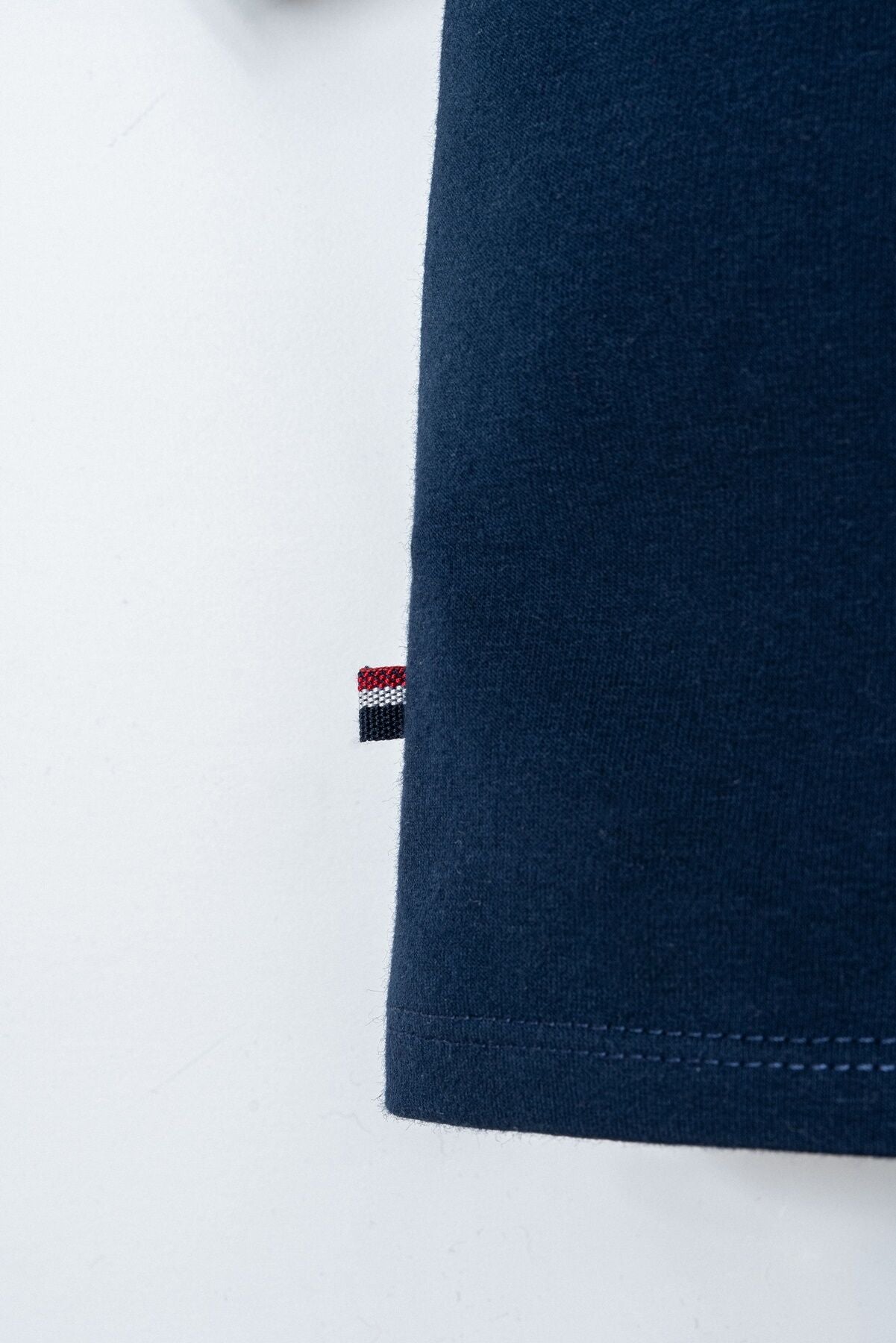 U.S. Polo Assn. Erkek Bebek Bisiklet Yaka Nakışlı Yazlık Regular Fit Lacivert Bebek Takımı USB2868-C-V1