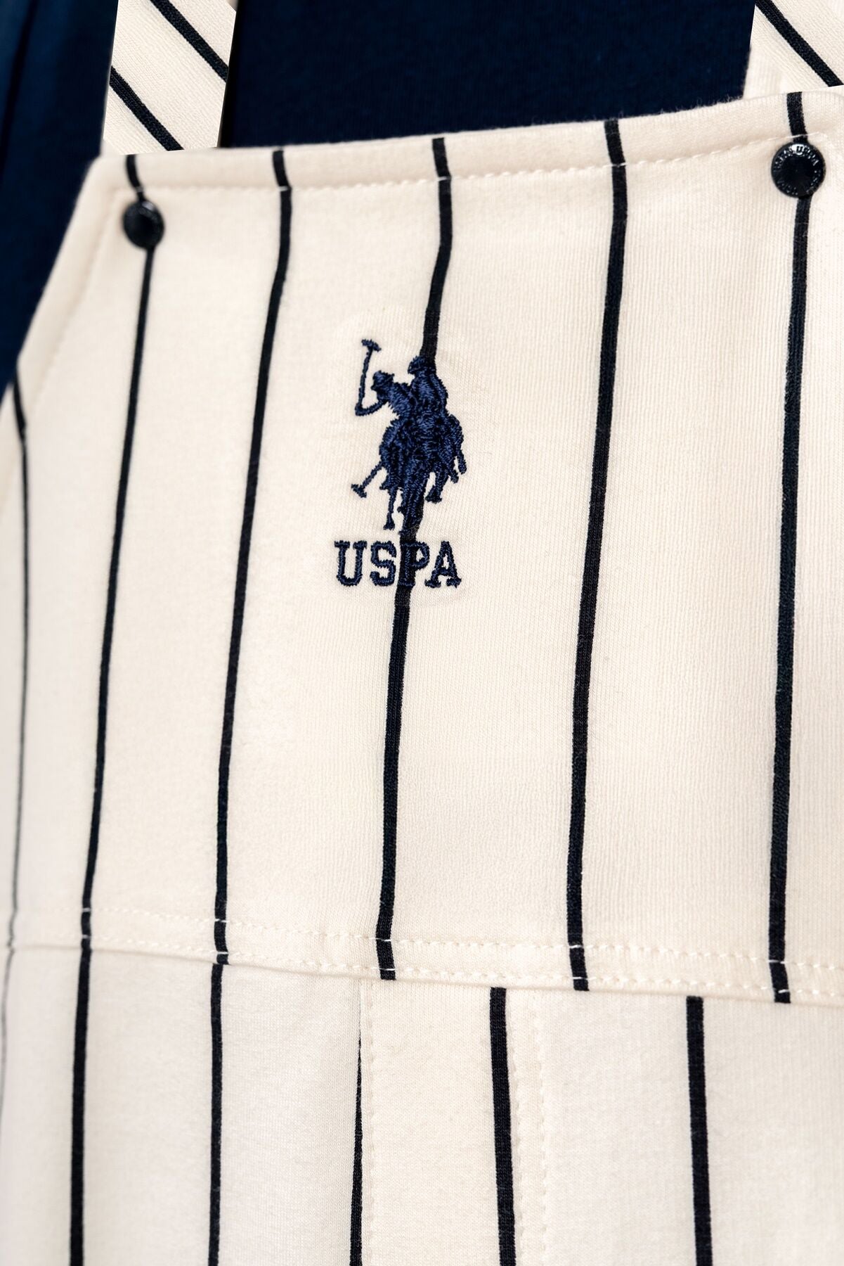 U.S. Polo Assn. Erkek Bebek Bisiklet Yaka Nakışlı Yazlık Regular Fit Lacivert Bebek Takımı USB2870-C-V1 Ürün ikincil görseli