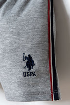 U.S. Polo Assn. Erkek Bebek Bisiklet Yaka Nakışlı Yazlık Regular Fit Lacivert Bebek Takımı USB2873-C-V1
