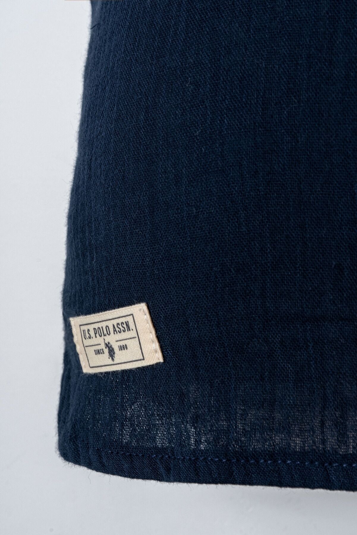 U.S. Polo Assn. Erkek Bebek Hakim Yaka Nakışlı Yazlık Regular Fit Lacivert Bebek Takımı USB2882-C-V1