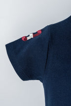 U.S. Polo Assn. Erkek Bebek Polo Yaka Nakışlı Yazlık Regular Fit Lacivert Bebek Takımı USB2885-C-V2