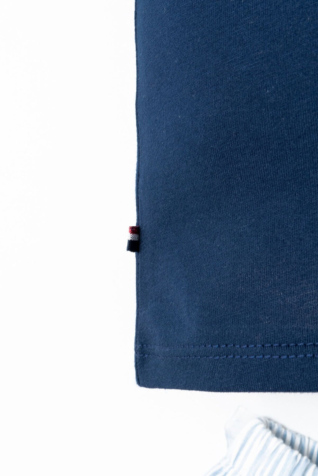 U.S. Polo Assn. Erkek Bebek Bisiklet Yaka Nakışlı Yazlık Regular Fit Lacivert Bebek Takımı USB2897-C-V1