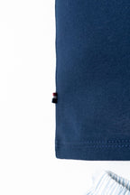 U.S. Polo Assn. Erkek Bebek Bisiklet Yaka Nakışlı Yazlık Regular Fit Lacivert Bebek Takımı USB2897-C-V1
