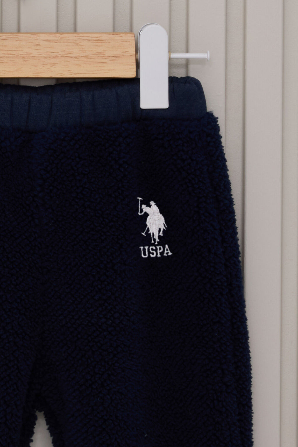 U.S. Polo Assn. Erkek Bebek Kapüşonlu Pigment Baskılı Kışlık Regular Fit Lacivert Bebek Takımı USB2153-C-V2