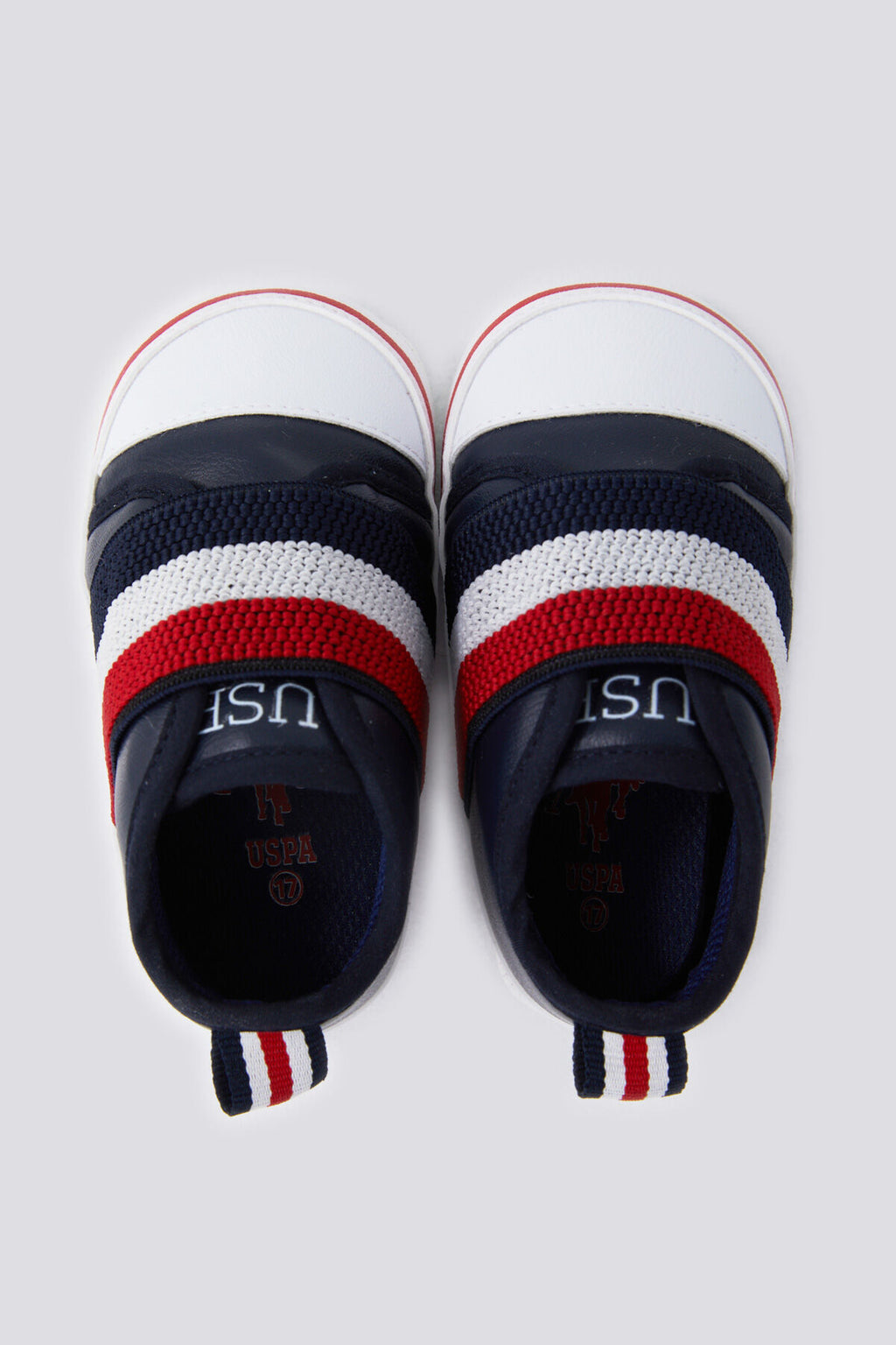 U.S. Polo Assn. Erkek Bebek Pamuklu Pigment Baskılı Yazlık Regular Fit Lacivert Ayakkabı USB1301-B-V1