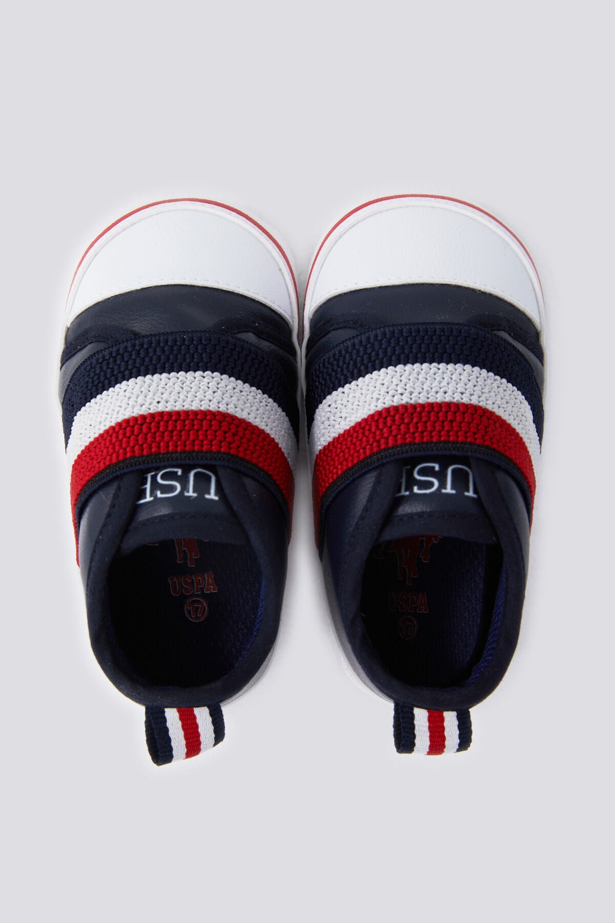 U.S. Polo Assn. Erkek Bebek Pamuklu Pigment Baskılı Yazlık Regular Fit Lacivert Ayakkabı USB1301-B-V1