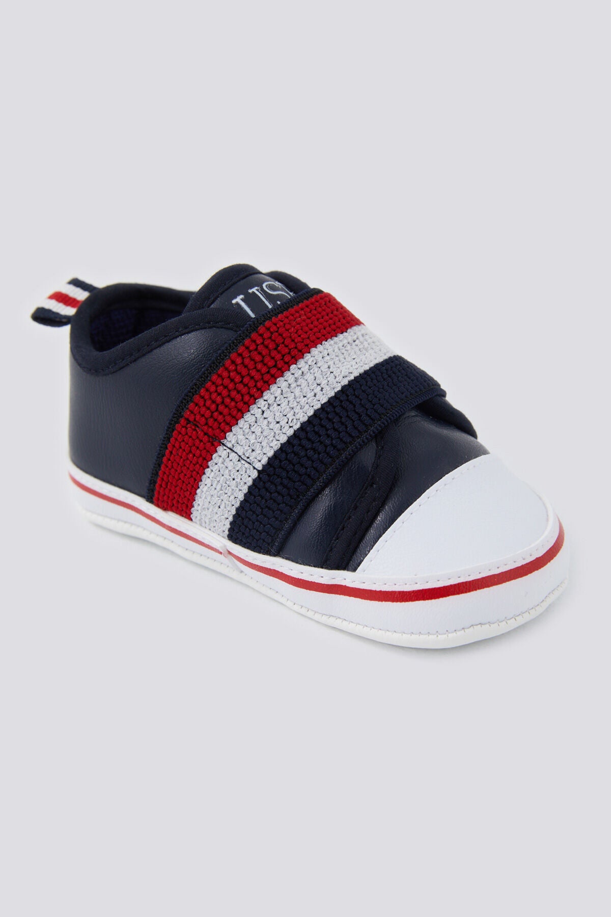 U.S. Polo Assn. Erkek Bebek Pamuklu Pigment Baskılı Yazlık Regular Fit Lacivert Ayakkabı USB1301-B-V1 Ürün ana görseli