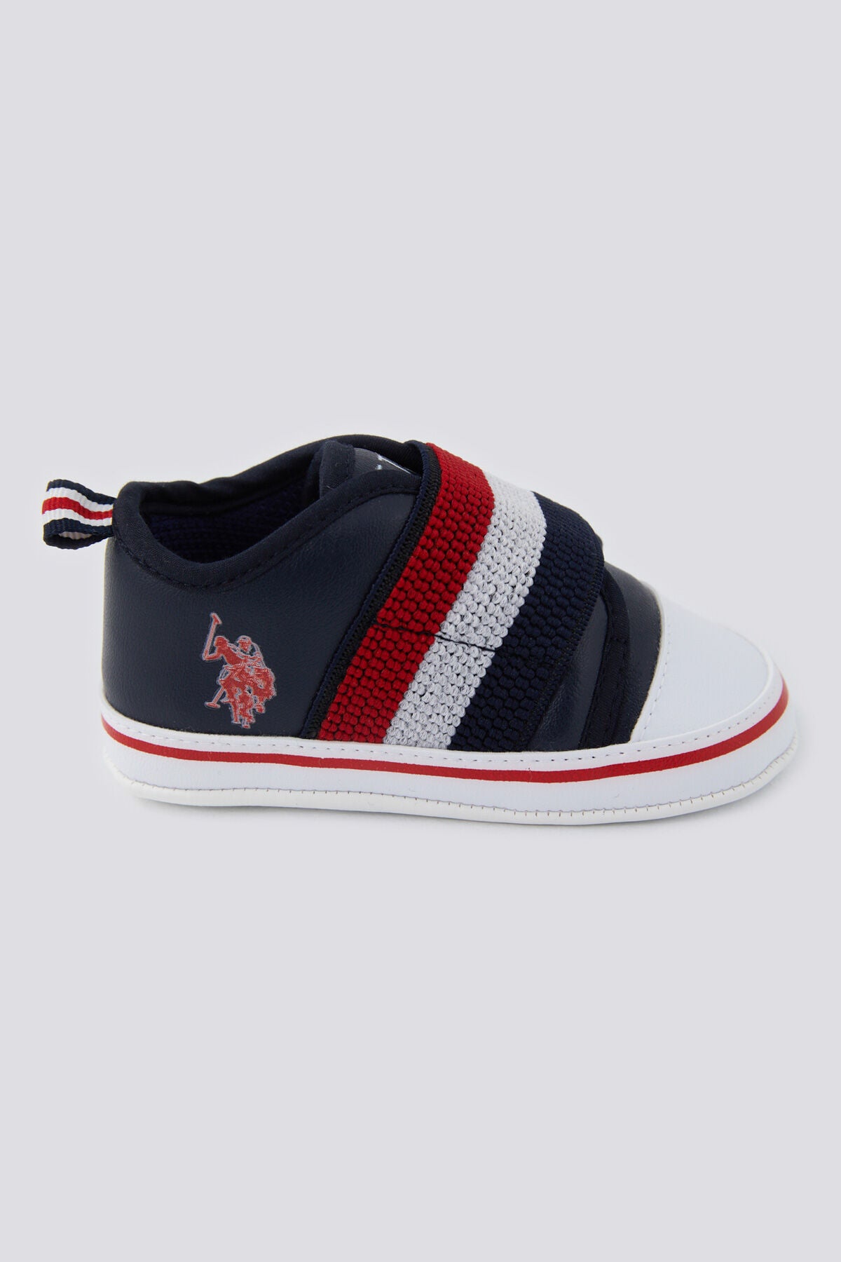 U.S. Polo Assn. Erkek Bebek Pamuklu Pigment Baskılı Yazlık Regular Fit Lacivert Ayakkabı USB1301-B-V1 Ürün ikincil görseli