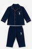 U.S. Polo Assn. Erkek Bebek Lacivert Gömlek Pijama Takımı USB3198-C-V1