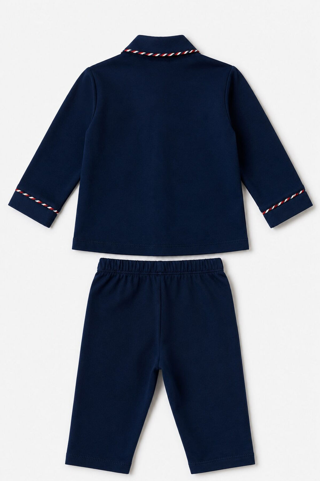 U.S. Polo Assn. Erkek Bebek Lacivert Gömlek Pijama Takımı USB3198-C-V1