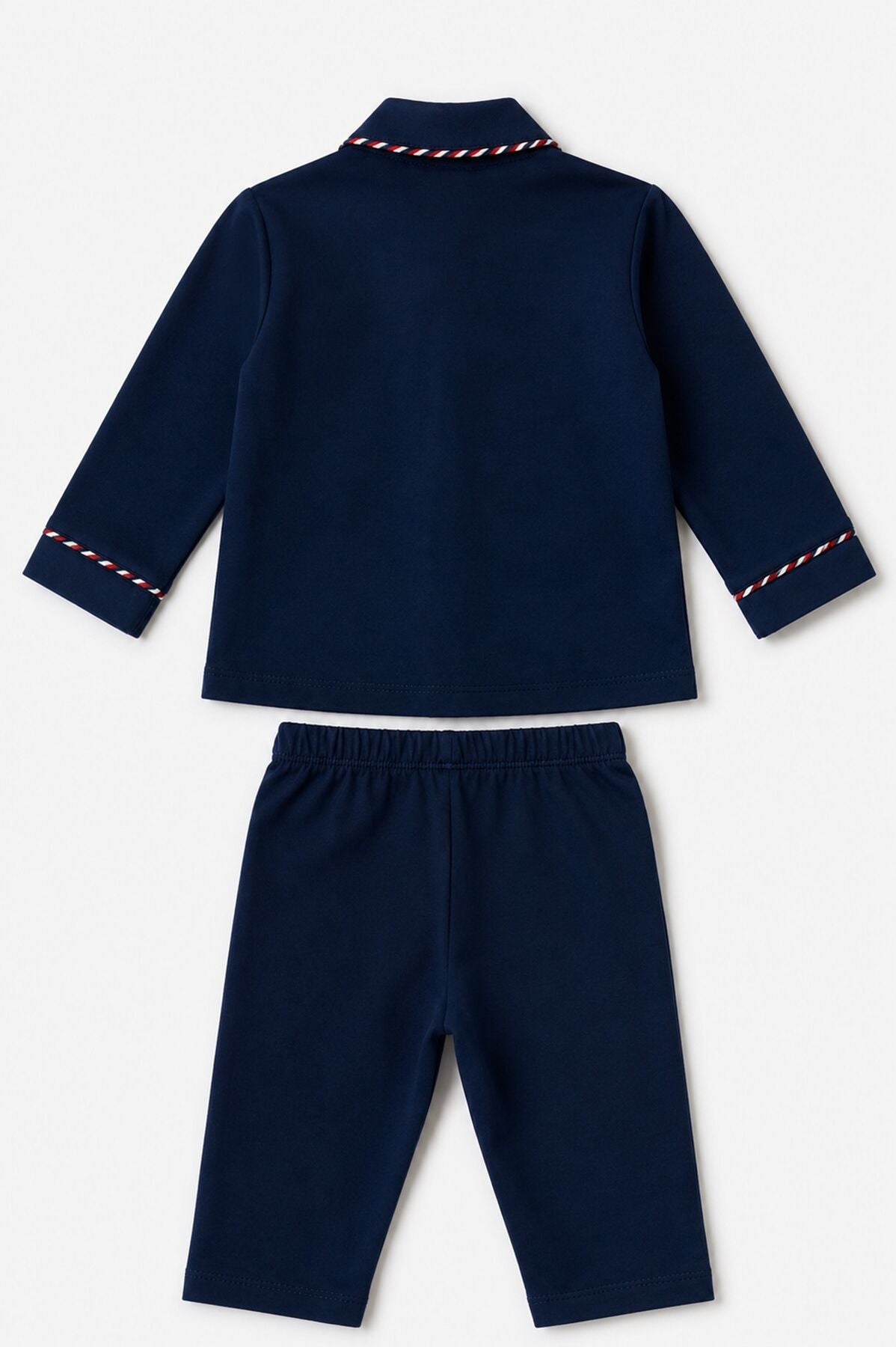 U.S. Polo Assn. Erkek Bebek Lacivert Gömlek Pijama Takımı USB3198-C-V1