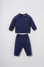 U.S. Polo Assn. Erkek Bebek Lacivert Uzun Kol Pijama Takım USB3193-C-V1