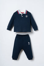 U.S. Polo Assn. Erkek Bebek Lacivert Uzun Kol Pijama Takım USB3197-C-V1