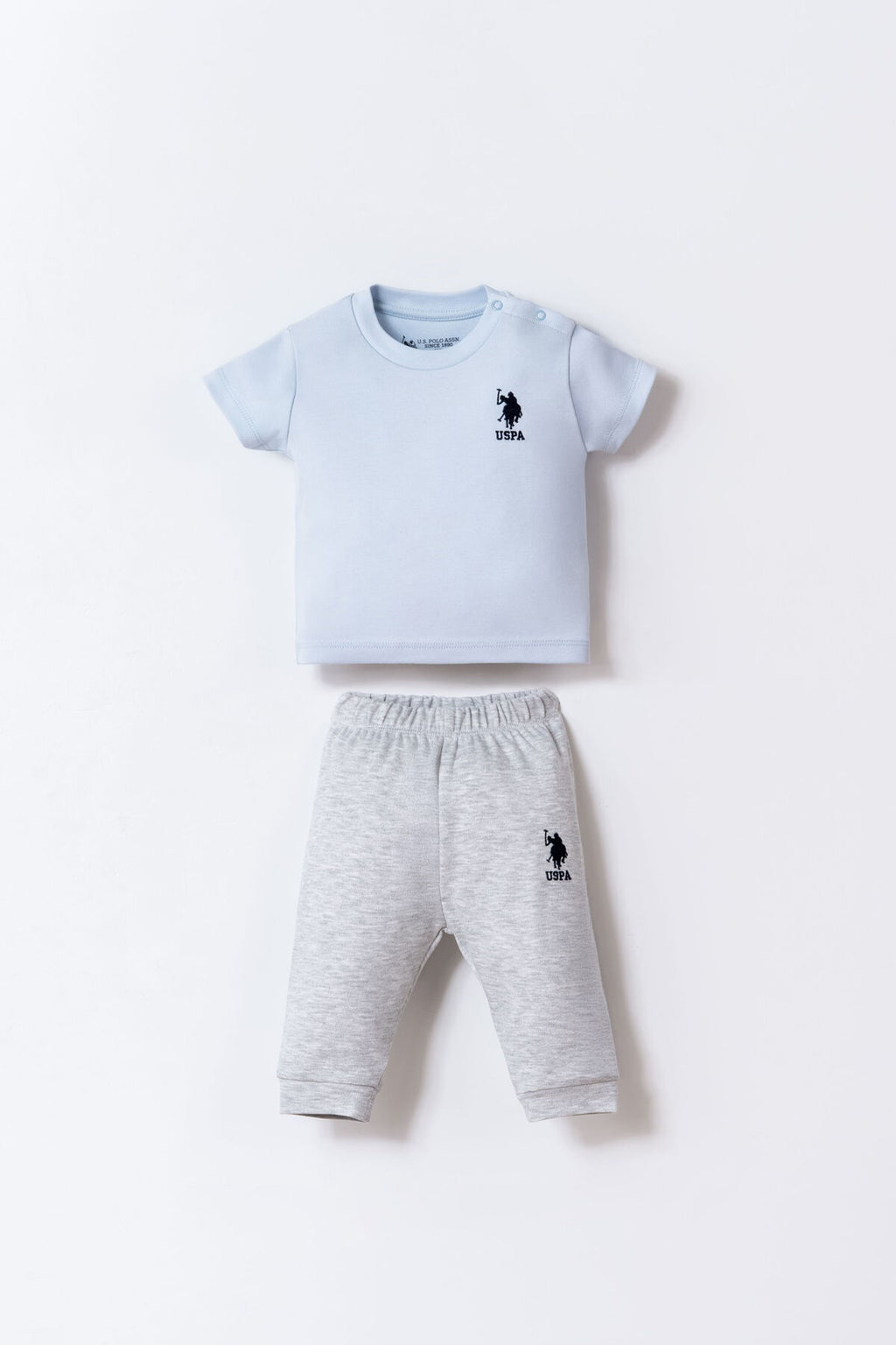 U.S. Polo Assn Erkek Bebek Mavi 2 Li Takım