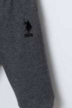 U.S. Polo Assn. Erkek Bebek Nakışlı Kırmızı Hırkalı Takım USB3187-C-V1