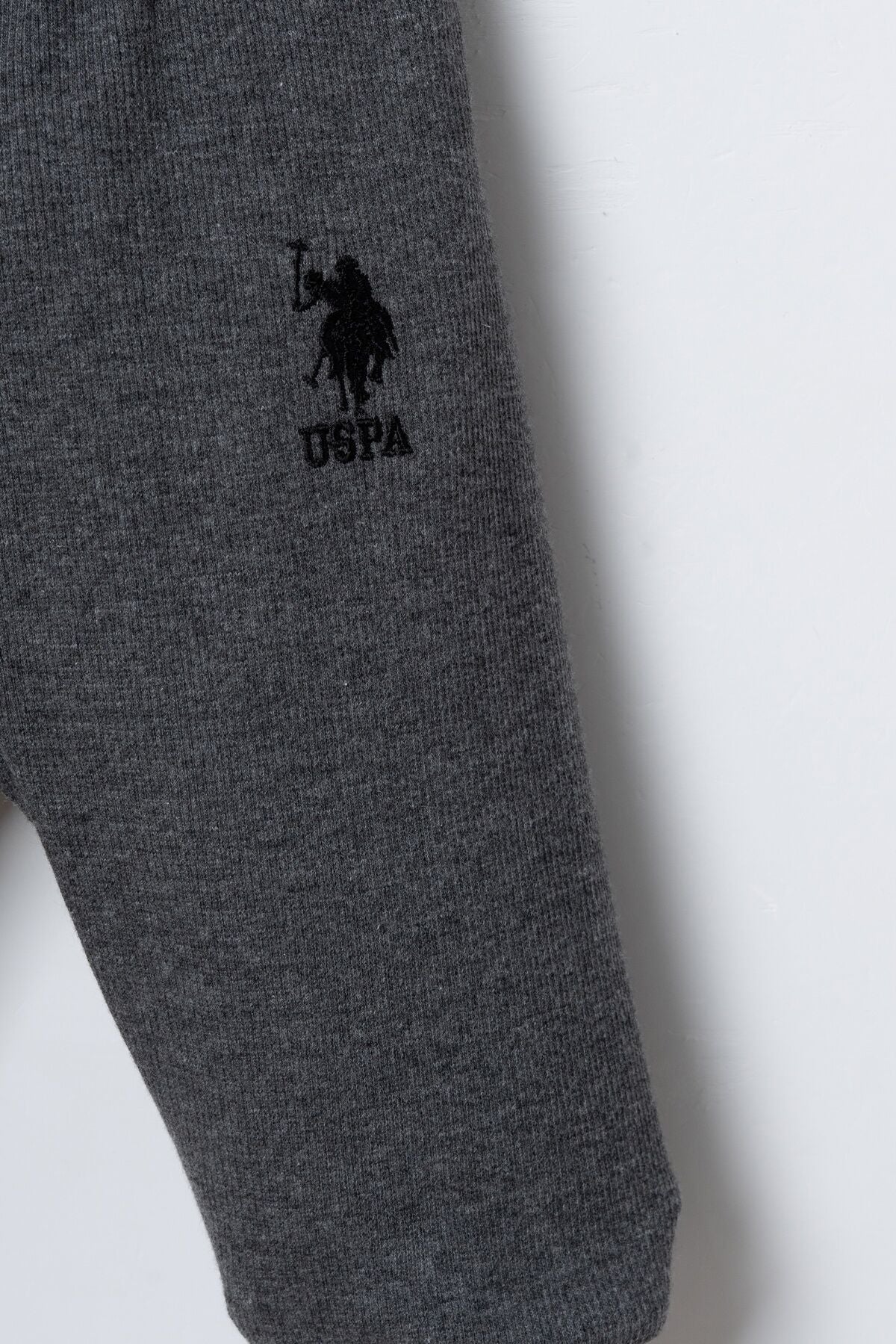 U.S. Polo Assn. Erkek Bebek Nakışlı Kırmızı Hırkalı Takım USB3187-C-V1