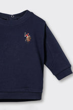 U.S. Polo Assn. Erkek Bebek Nakışlı Lacivert Uzun Kol Pijama Takım USB3137-C-V1