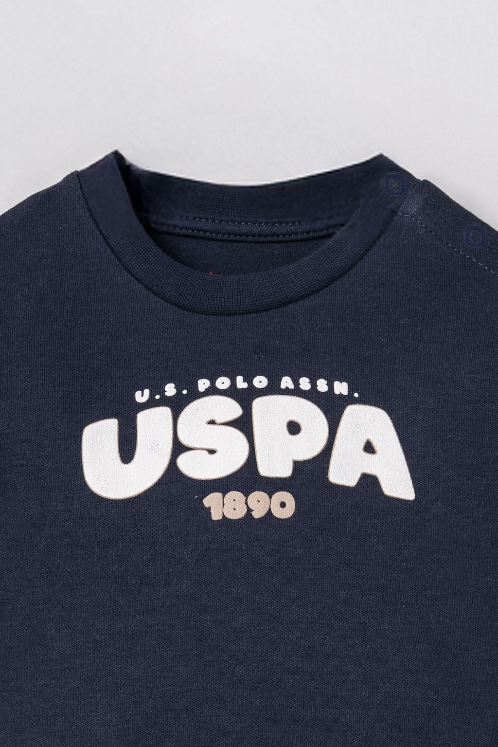 U.S. Polo Assn. Erkek Bebek Nakışlı Sarı Hırkalı Takım USB3191-C-V1