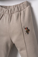 U.S. Polo Assn. Erkek Bebek Nakışlı Sarı Uzun Kol Pijama Takım USB3170-C-V2